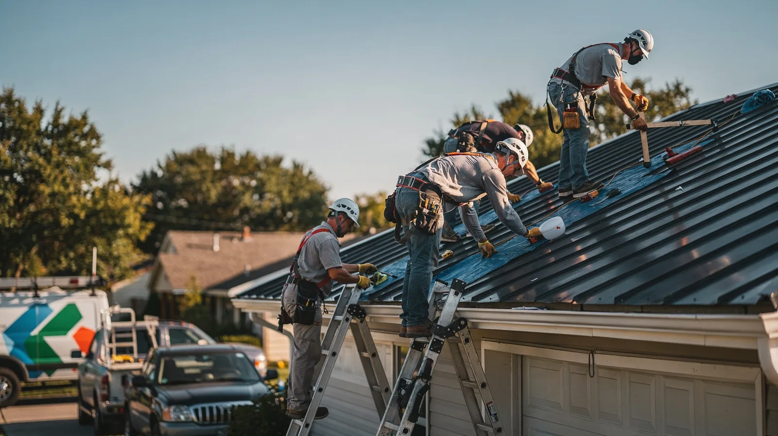 Metal Roof Installation in Palos Hills, IL near me